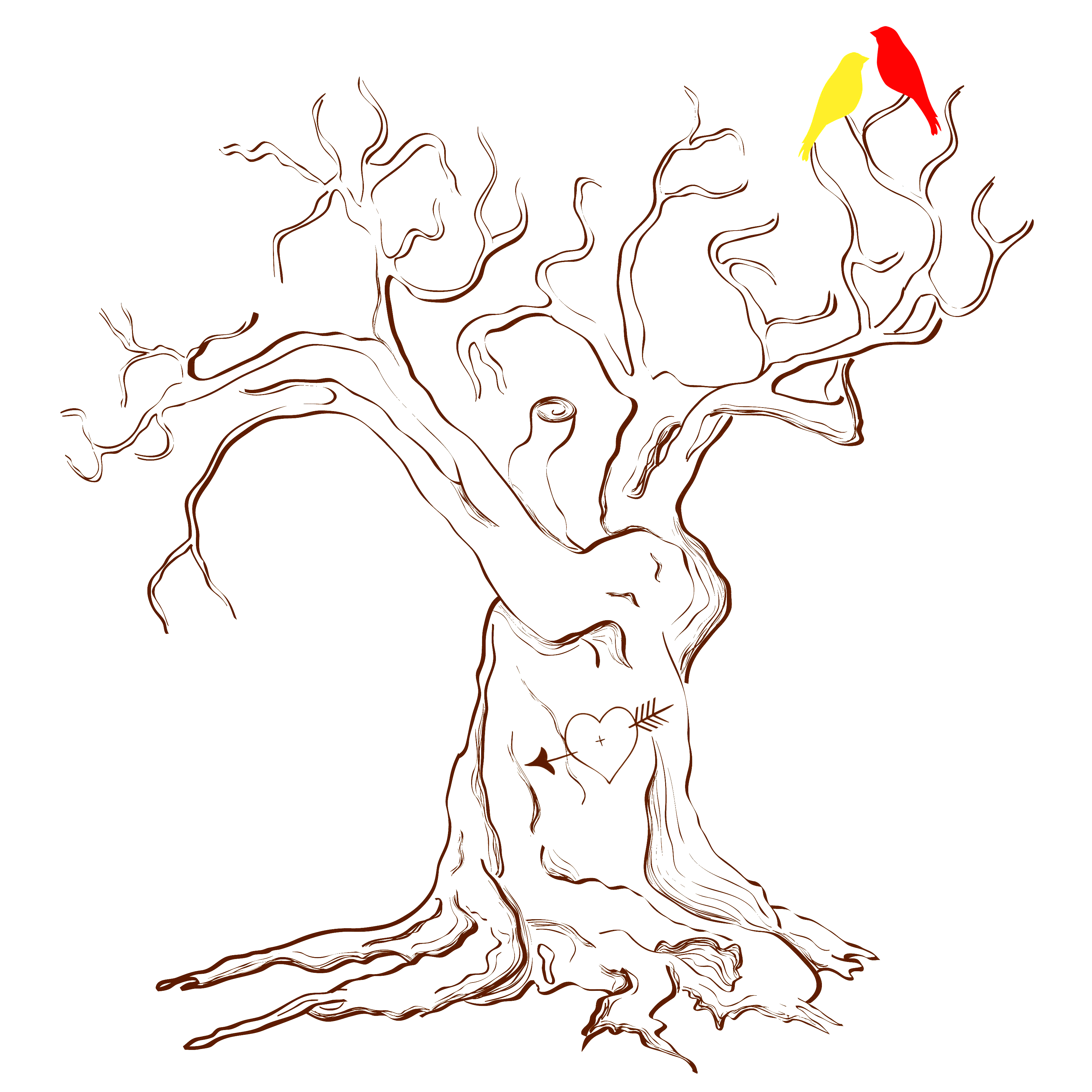 Осеннее дерево желаний